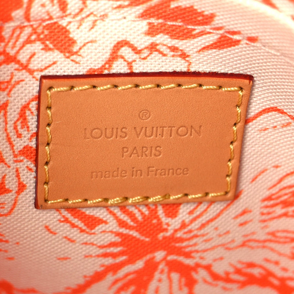 Louis Vuitton Monogram Tiles By The Pool  Speedy 20 Coral