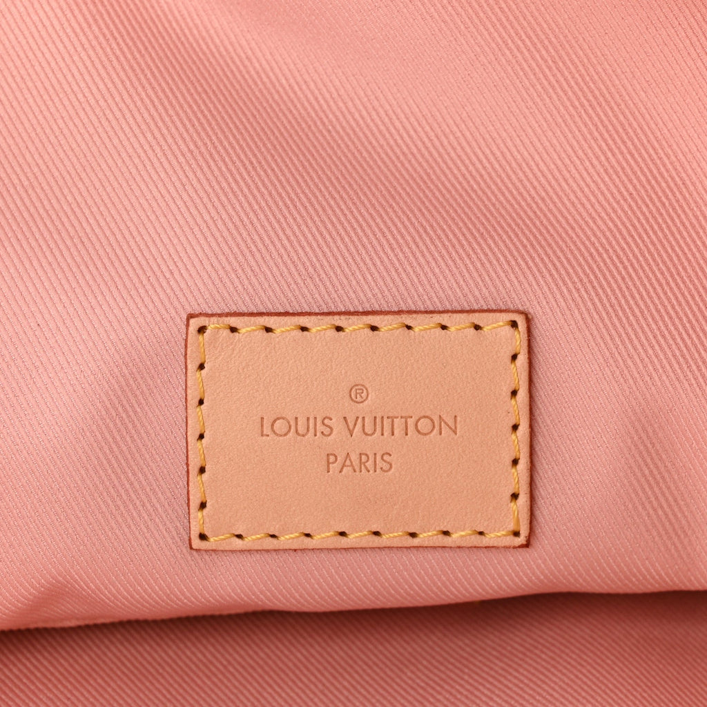 Louis Vuitton Damier Azur Graceful MM Rose Ballerine