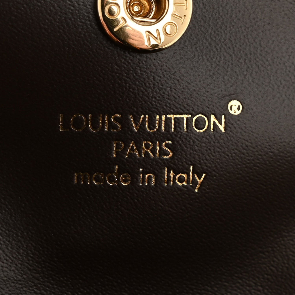 Louis Vuitton Monogram Cute Cat Pouch Earphones Case