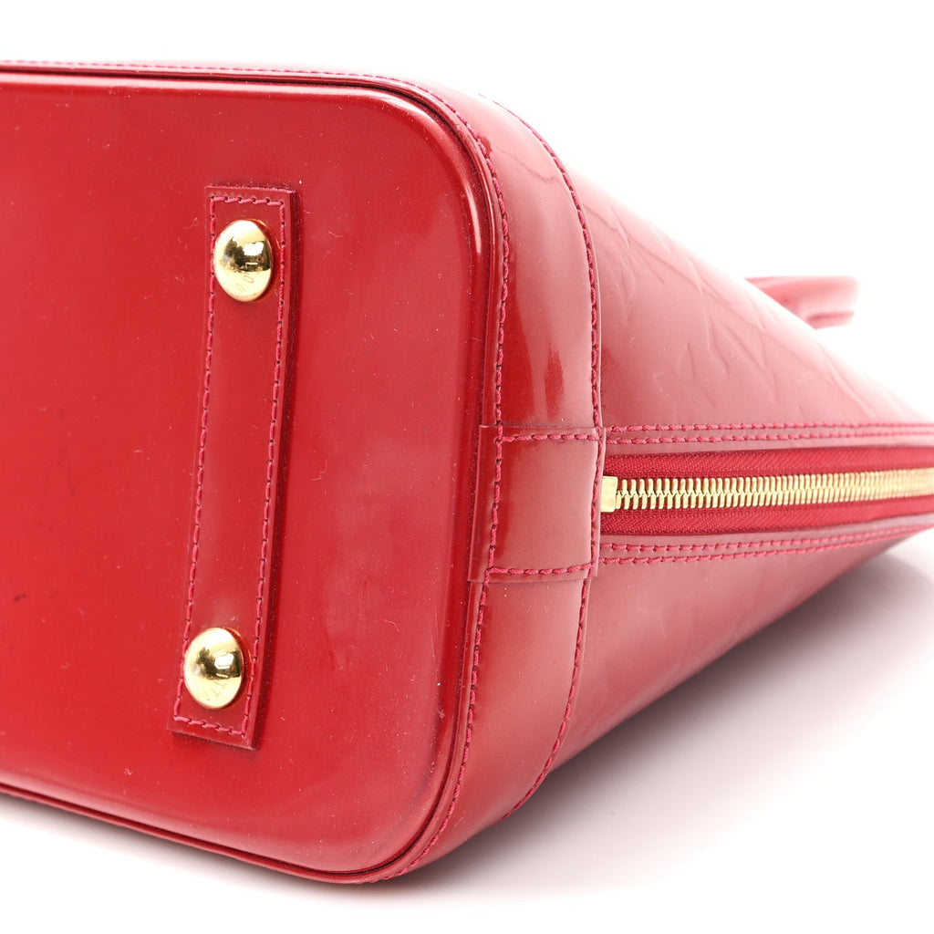 Louis Vuitton Vernis Alma PM Rose Indien