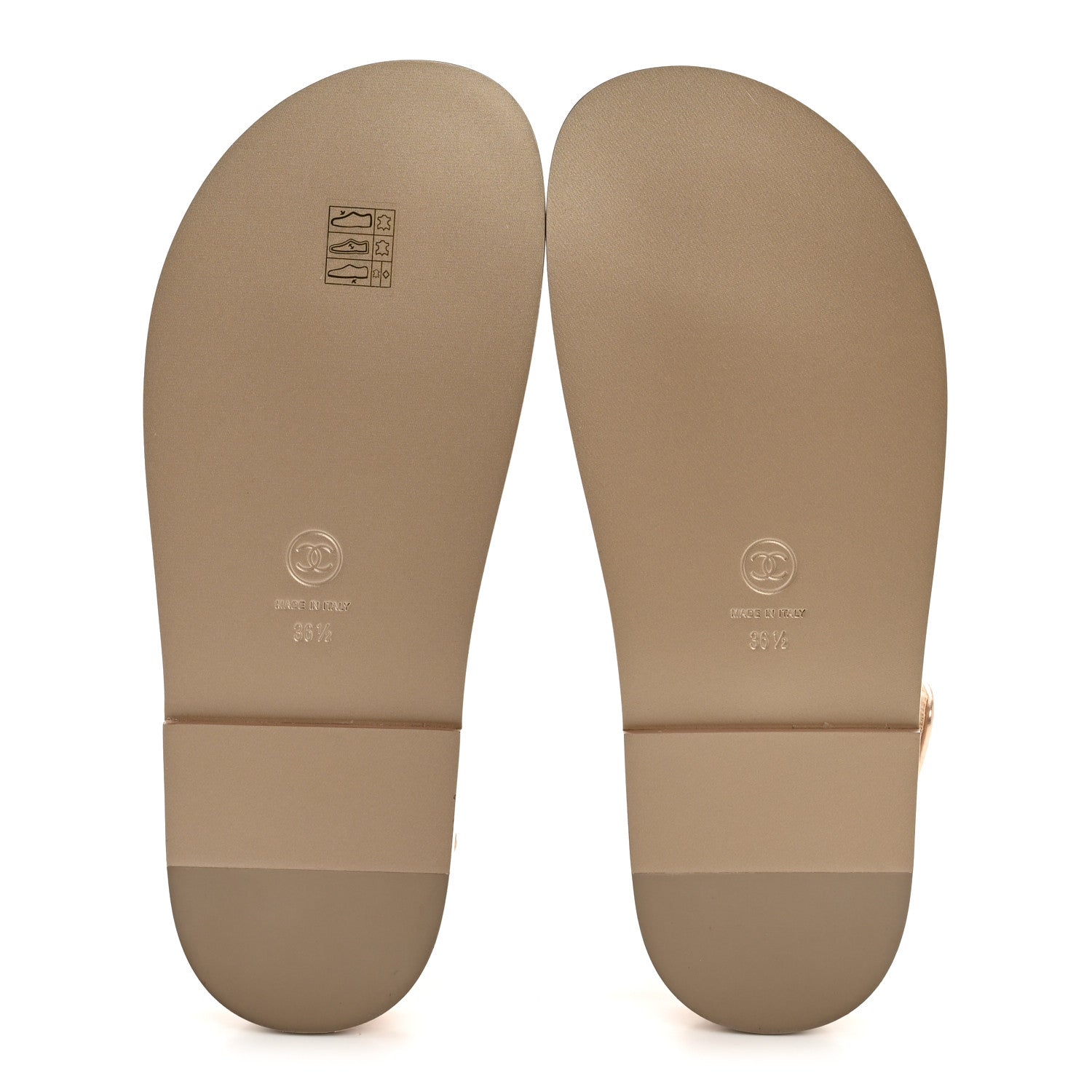 Iridescent Lambskin Quilted Velcro Dad Sandals 36.5 Light Bronze