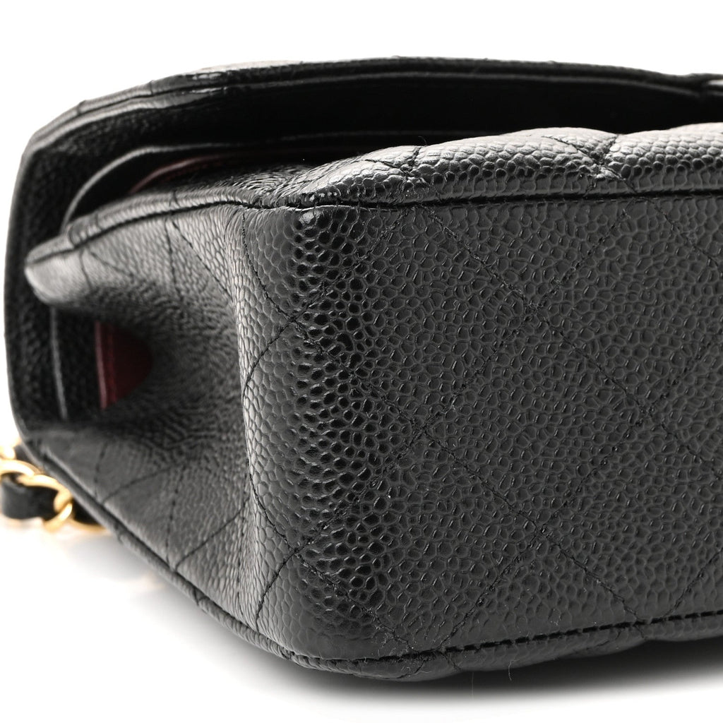Chanel Caviar Quilted Medium Double Flap Black