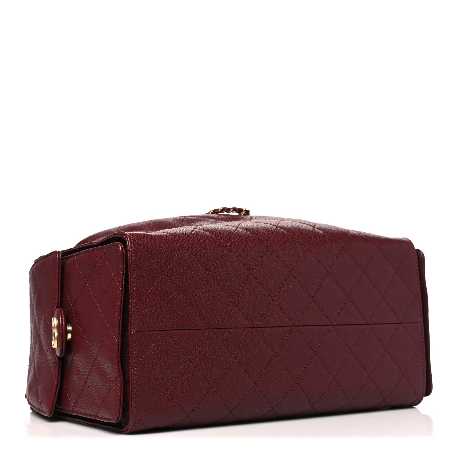 Chanel Caviar Quilted Medium Chanel 25 Handbag Burgundy