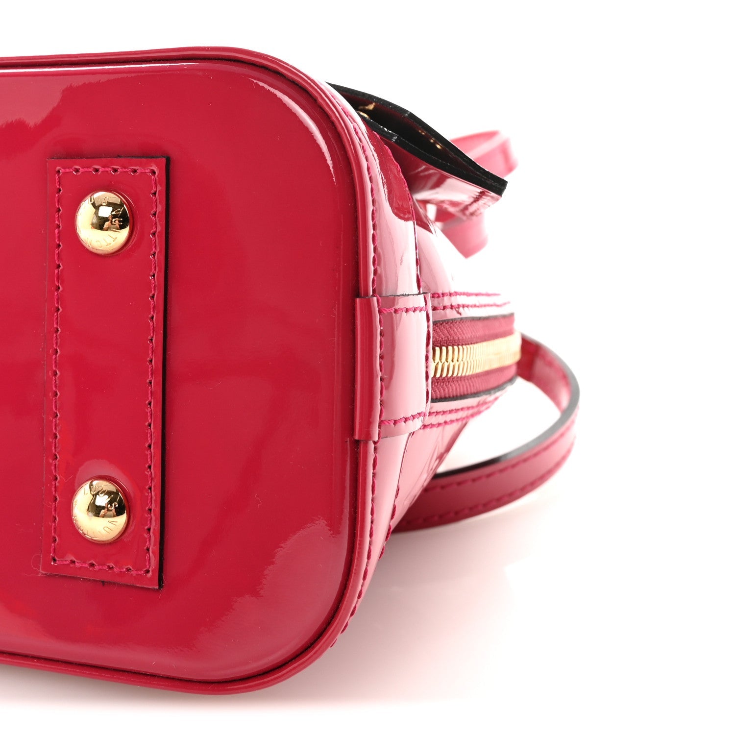Louis Vuitton Vernis Alma BB Rose Indien