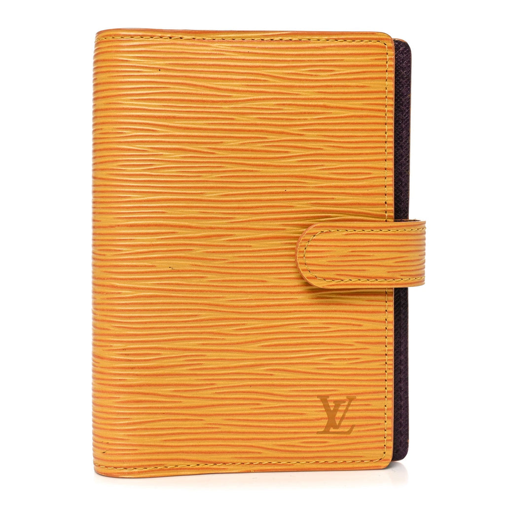 Louis Vuitton Epi Small Ring Agenda Cover Tassil