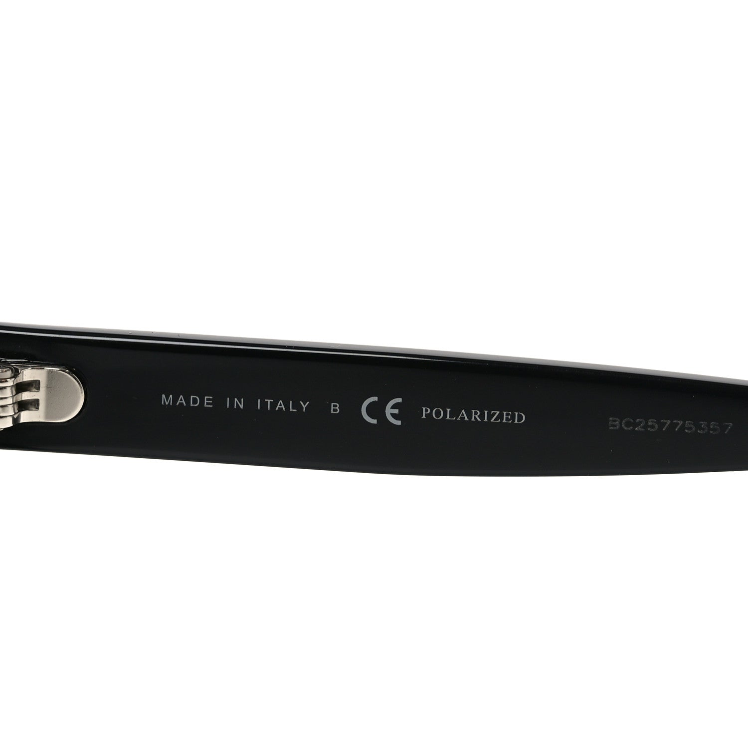 Acetate Polarized Square Sunglasses 5417-A Black