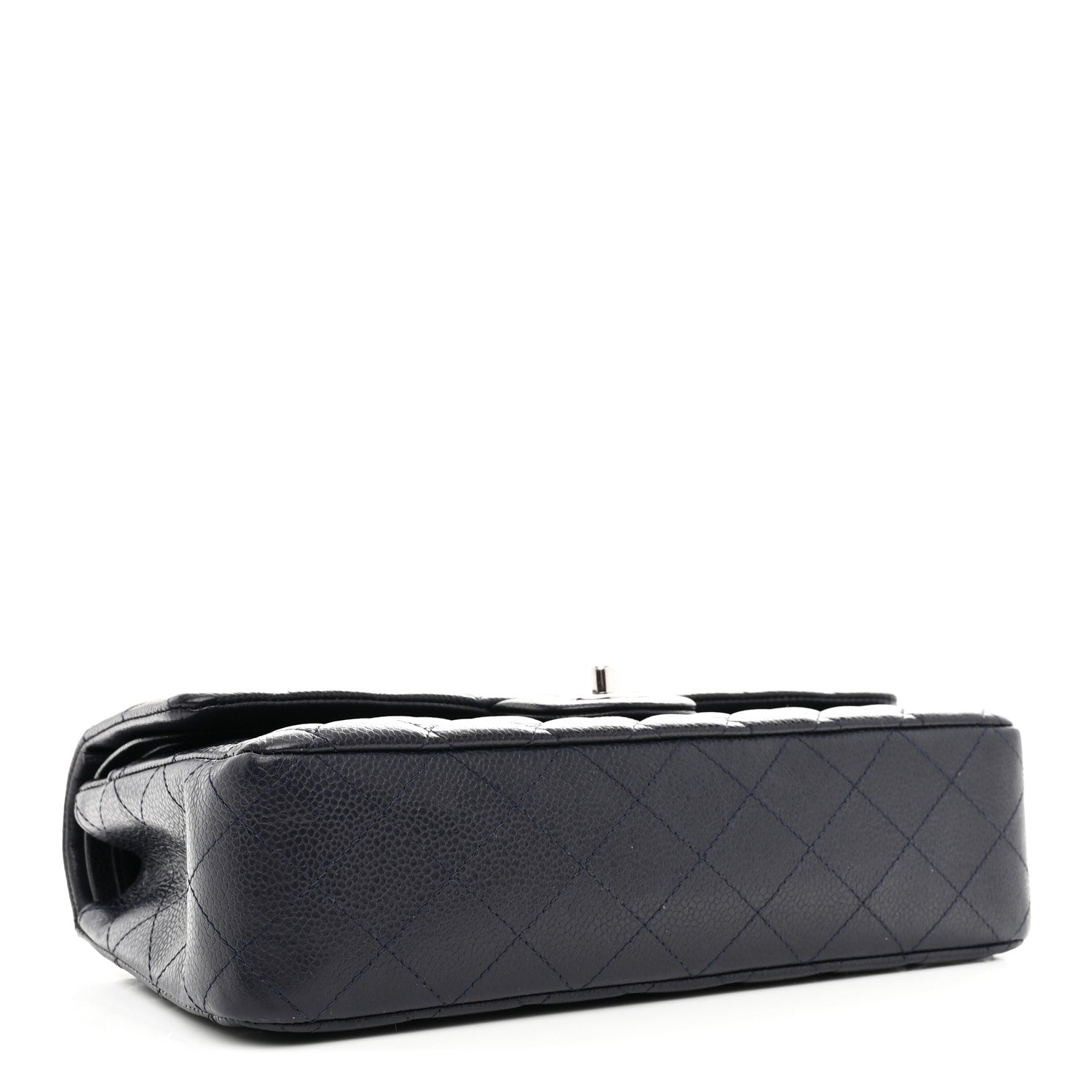 Chanel Caviar Quilted Medium Double Flap Navy