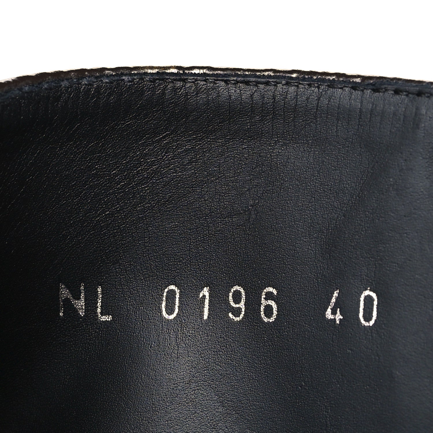 Louis Vuitton Calfskin Monogram Wonderland Flat Ranger Boots 40 Black