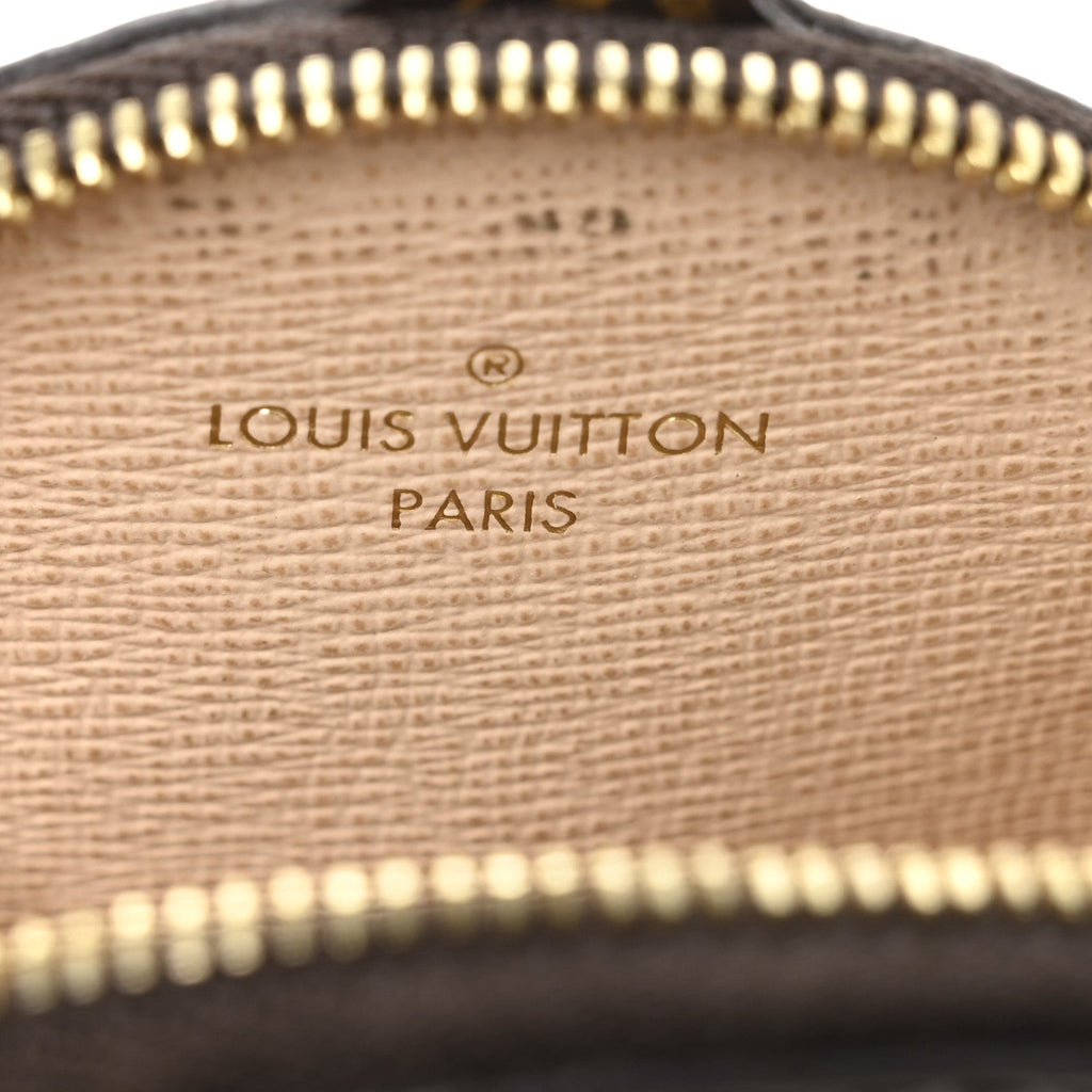 Louis Vuitton Monogram Multi Pochette Accessories Round Coin Purse