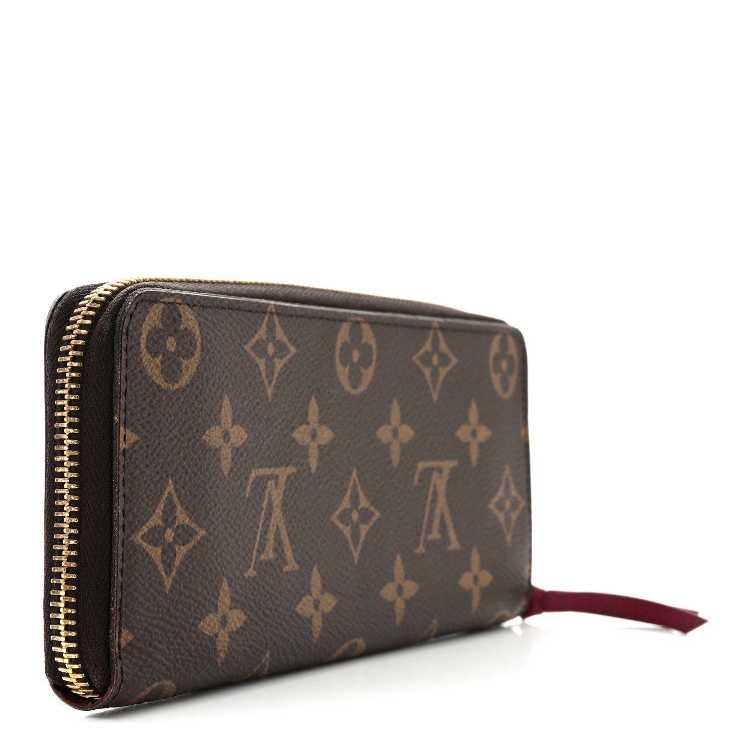 Louis Vuitton Monogram Clemence Wallet Fuchsia