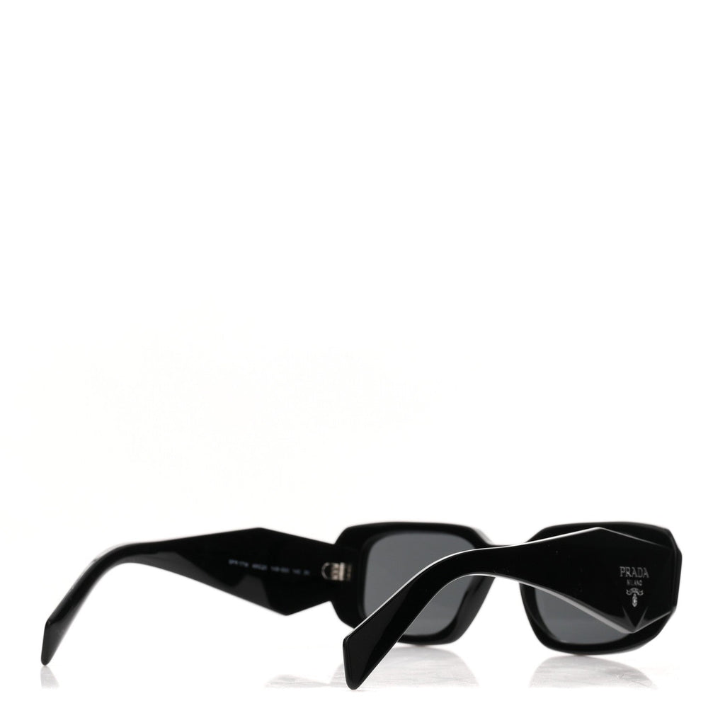 Prada Acetate Symbole Sunglasses SPR 17W Black