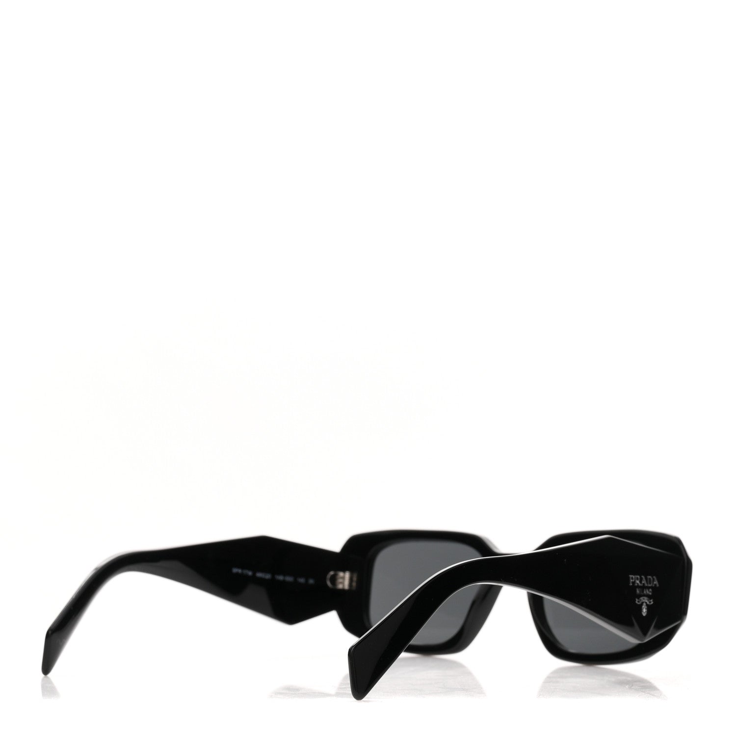 Prada Acetate Symbole Sunglasses SPR 17W Black