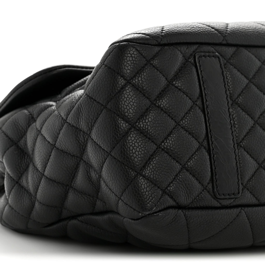 Chanel Caviar Quilted Coco Casual Flap Black