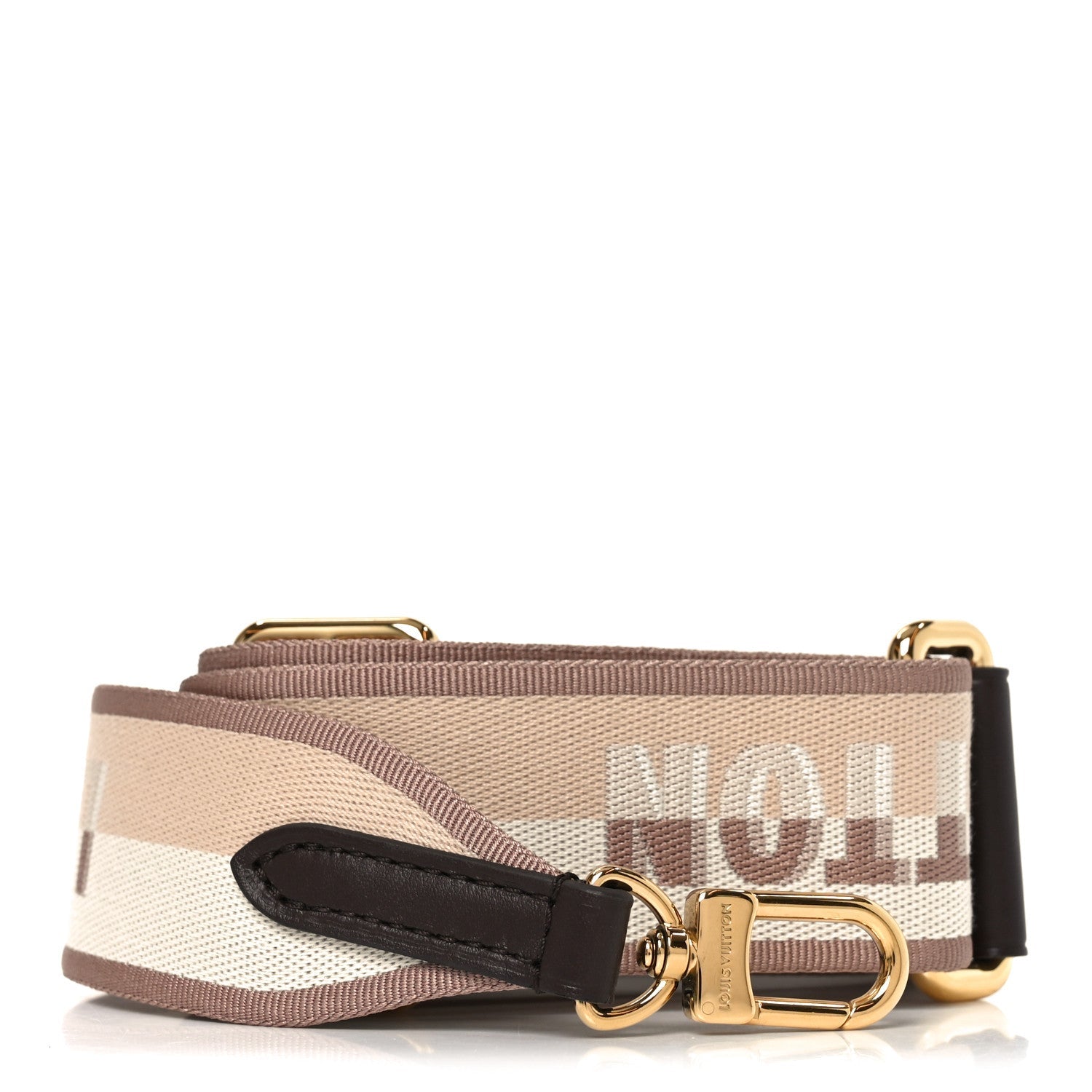 Louis Vuitton Jacquard Speedy Bandouliere 20 Shoulder Strap Beige Brown