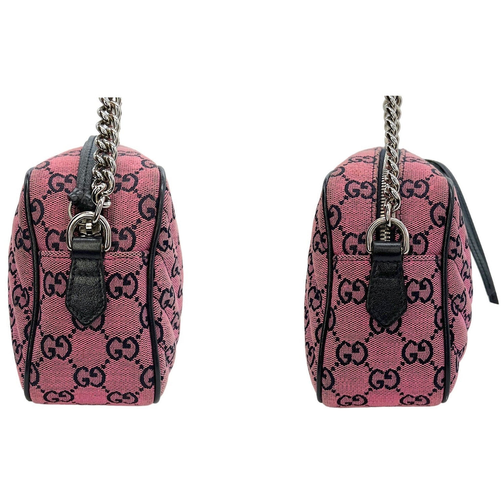 Gucci bags GG Canvas Small Marmont Matelassé Crossbody Bag
