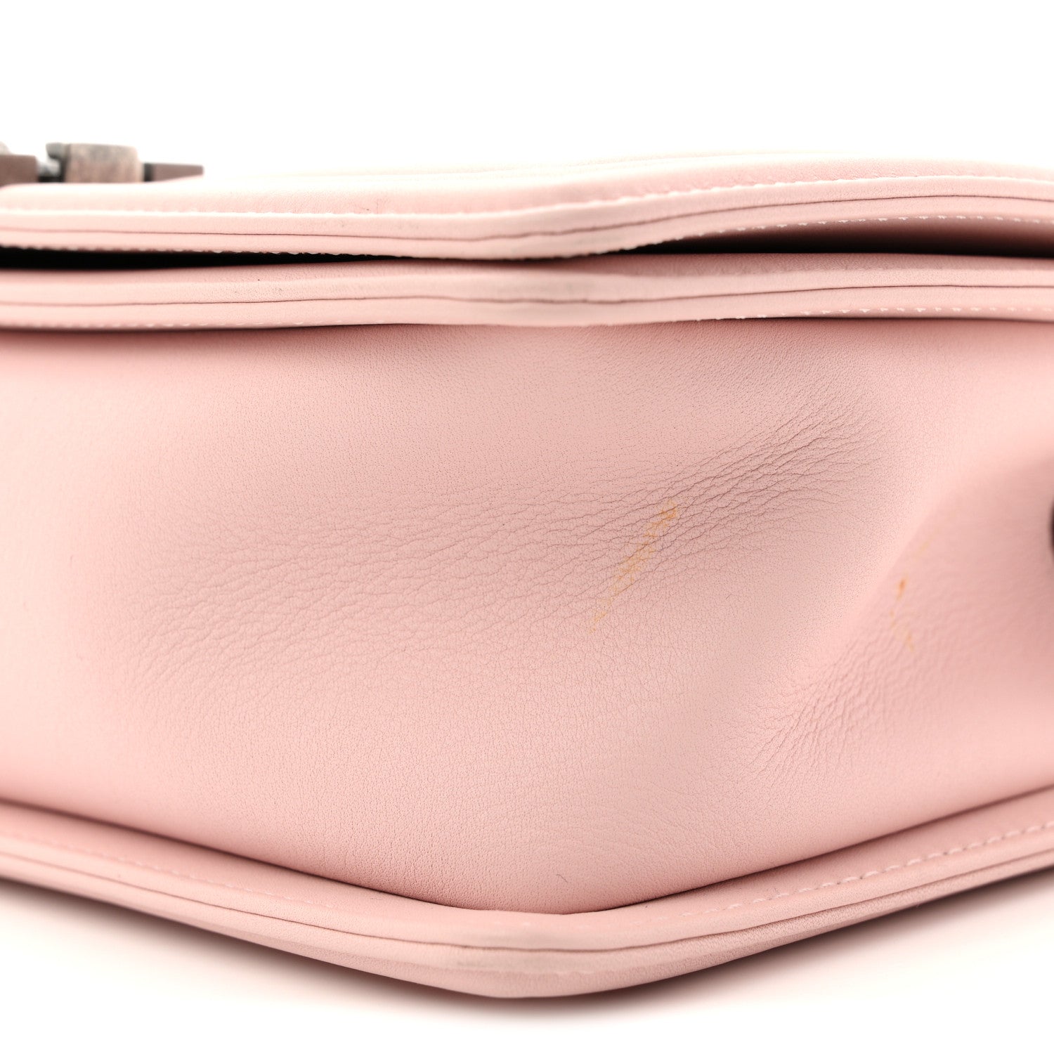Chanel Calfskin Quilted Medium Boy Flap Light Pink