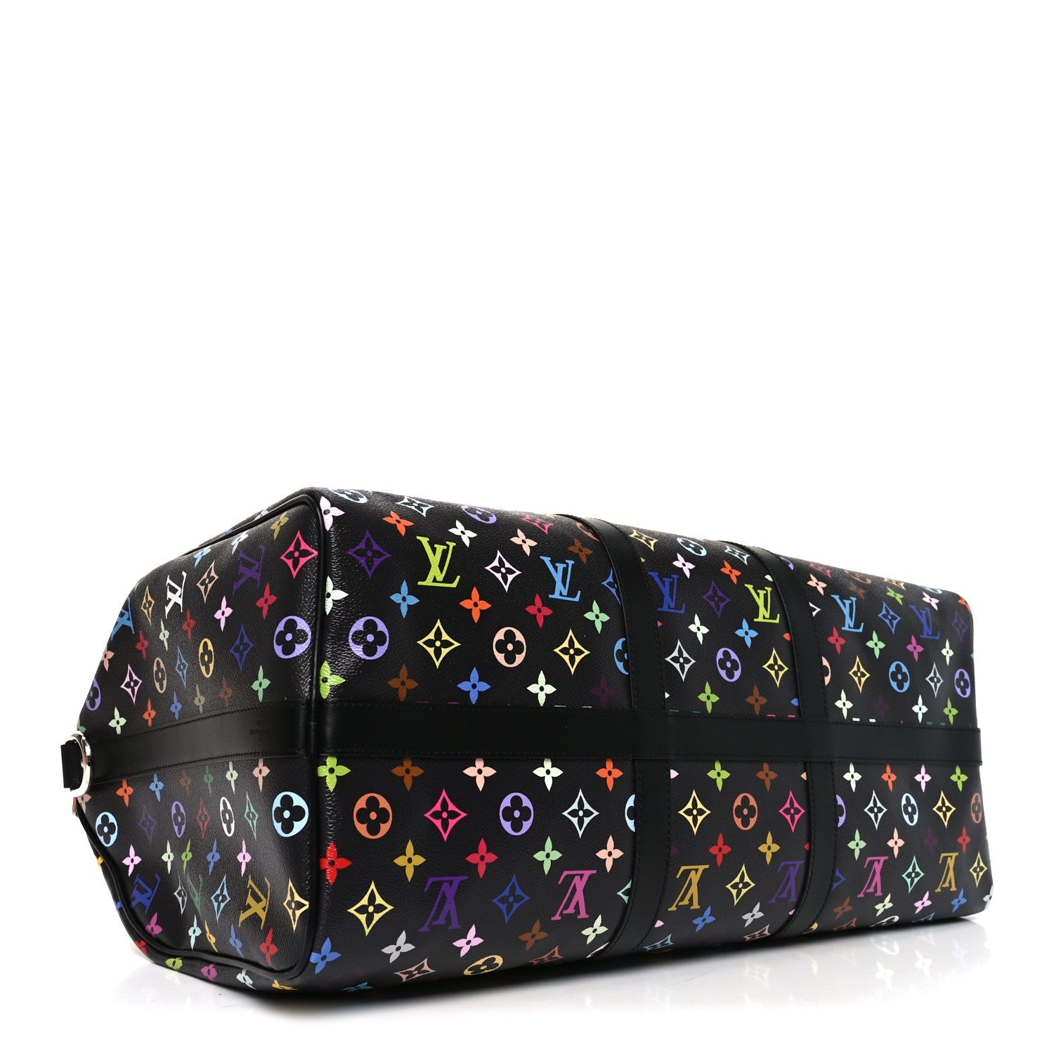 Louis Vuitton LV X TM Monogram Multicolor Keepall Bandouliere 50 Black