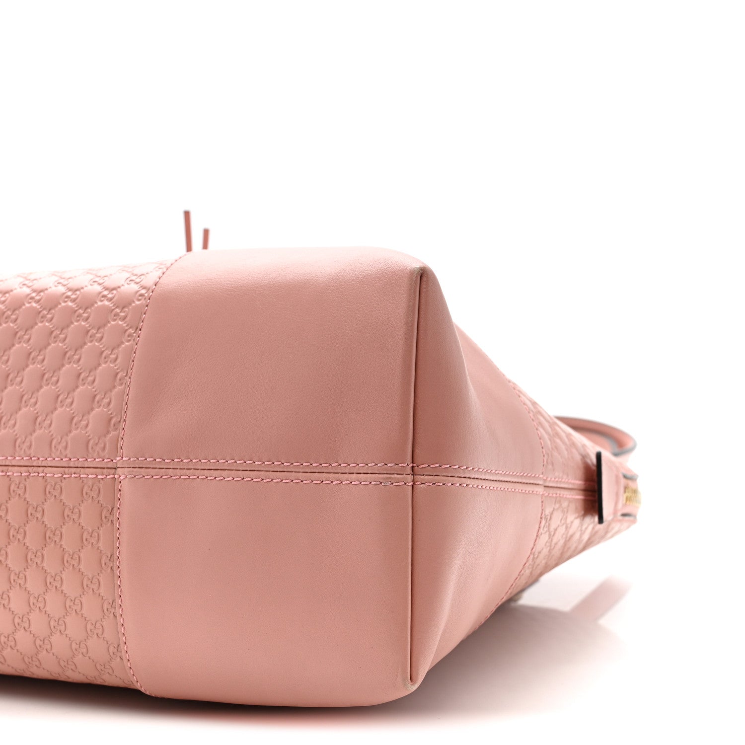 Gucci Soft Microguccissima Medium Bree Shoulder Bag Soft Pink