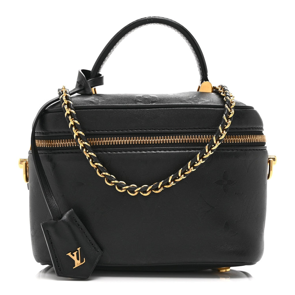 Louis Vuitton Monogram Ink Vanity PM Black