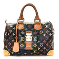 Louis Vuitton Monogram Multicolor Speedy 30 Black