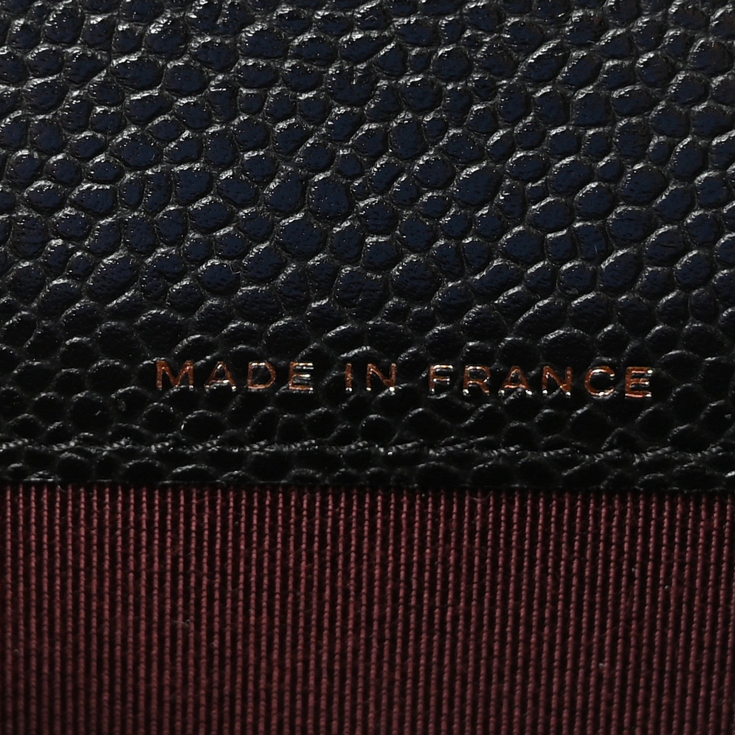 Caviar Quilted Flap Card Holder Wallet Black