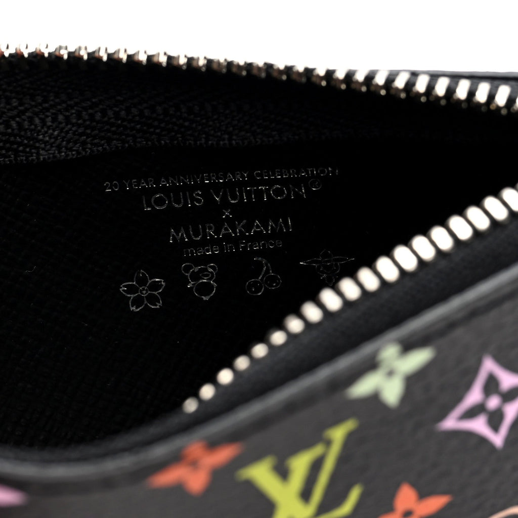 Louis Vuitton LV X TM Monogram Multicolor Key Pouch Black