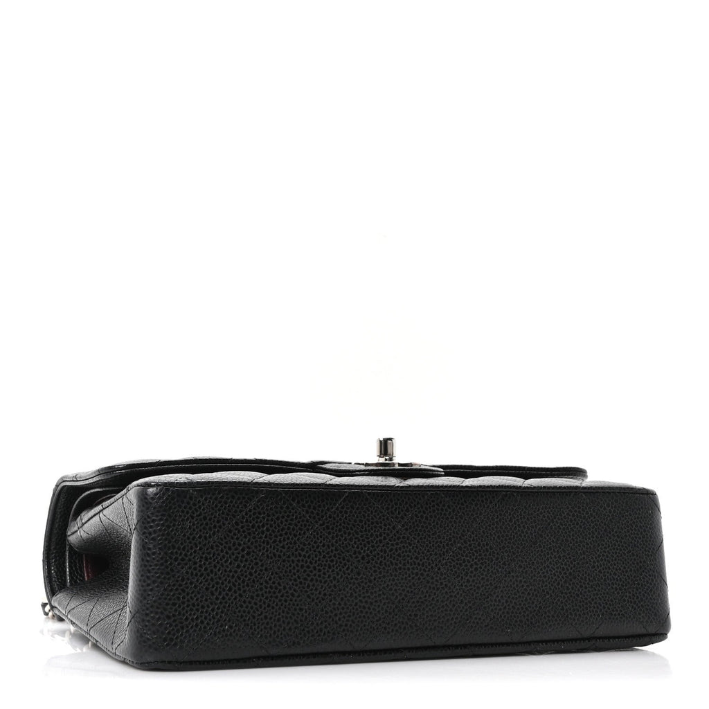 Chanel Caviar Quilted Medium Double Flap Black