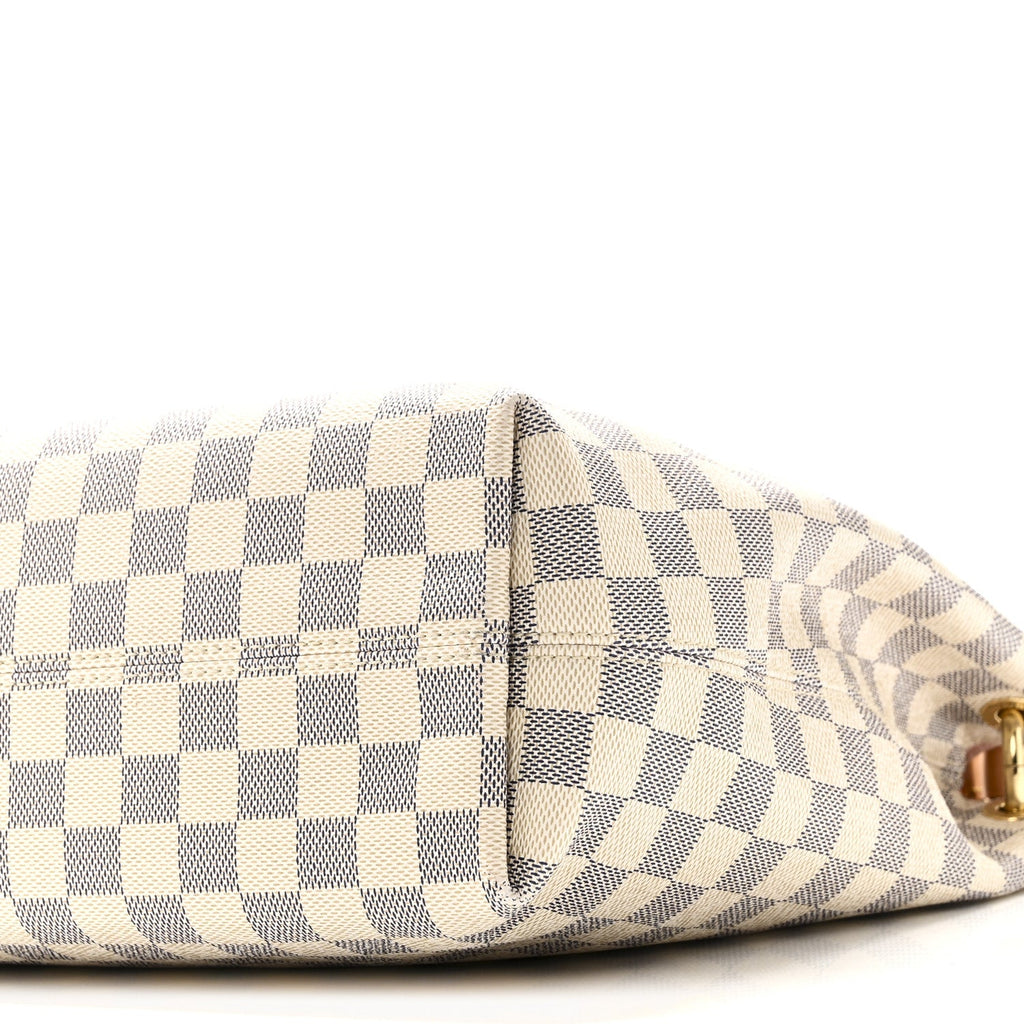 Louis Vuitton Damier Azur Graceful PM                    Rose Ballerine