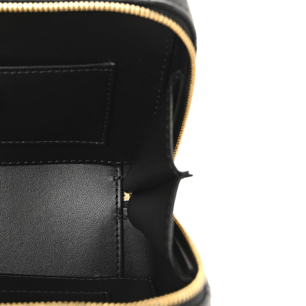 Chanel Lambskin Quilted Coco Click Bag Black