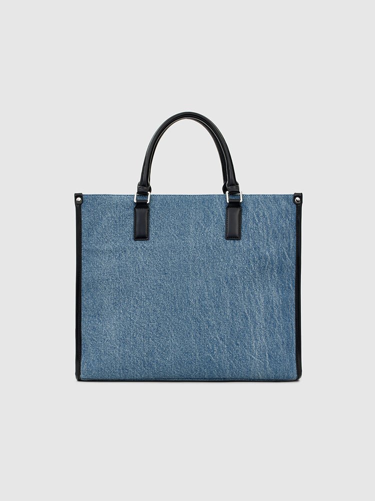 Denice Denim Tote Bag