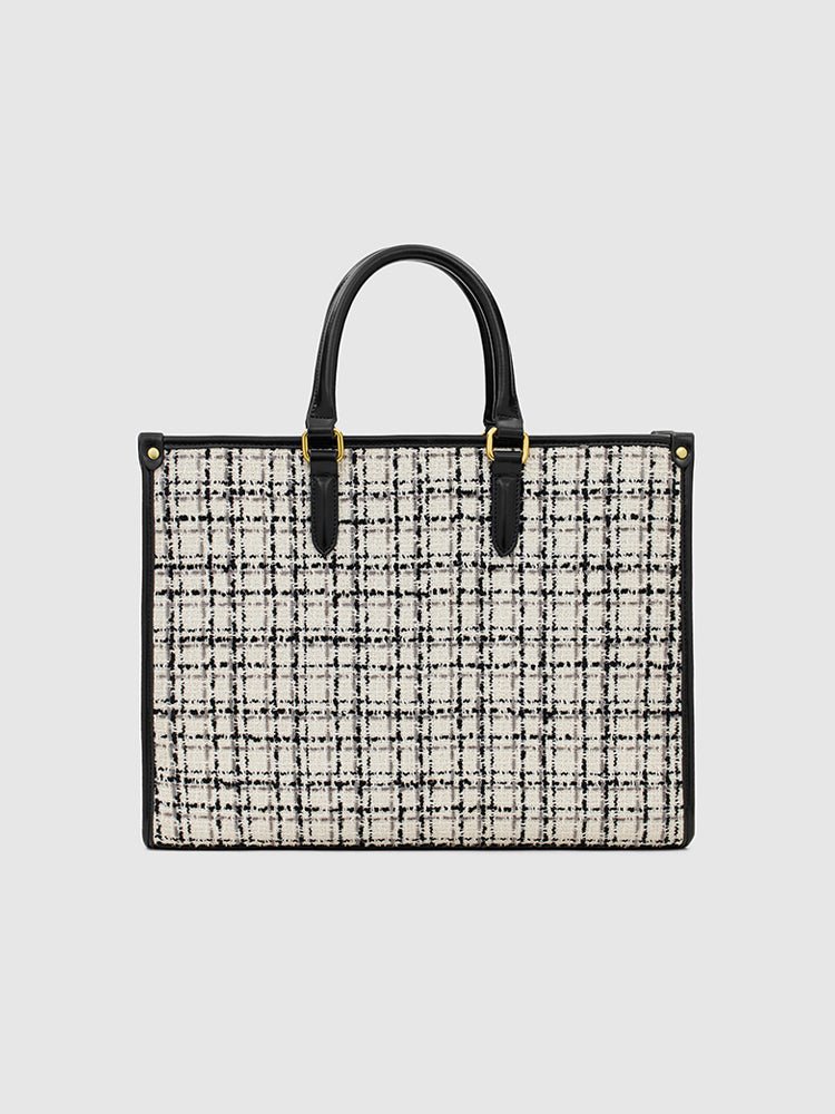 Denice Tweed Tote Bag