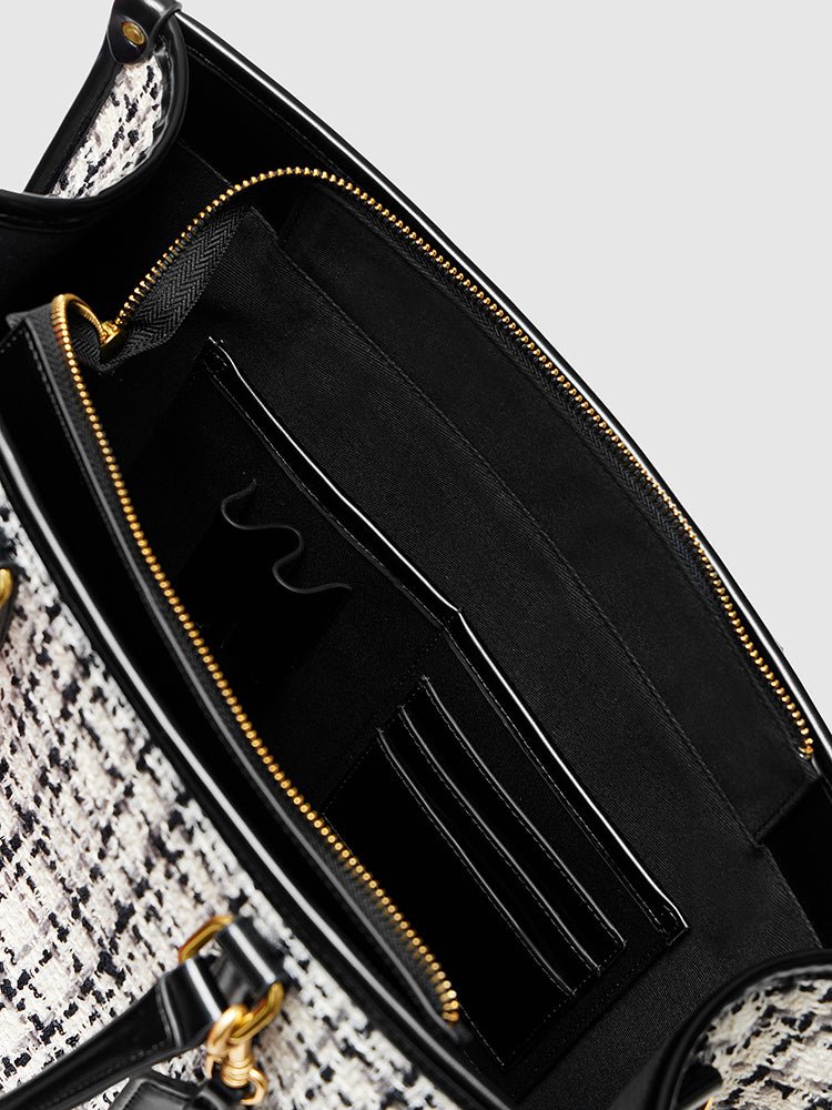 Denice Tweed Tote Bag
