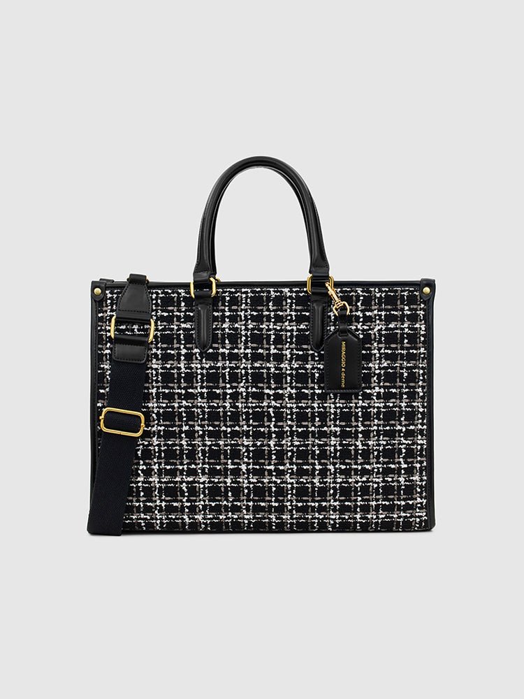 Denice Tweed Tote Bag