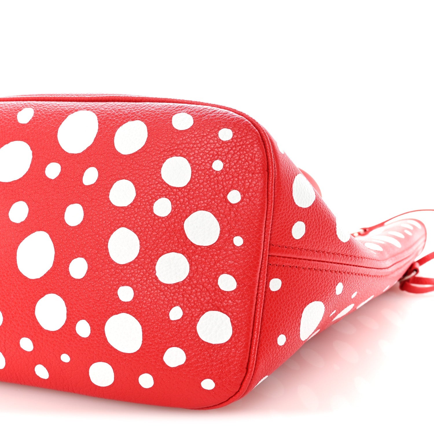 Louis Vuitton LV X YK Empreinte Infinity Dots Neverfull MM Rouge White