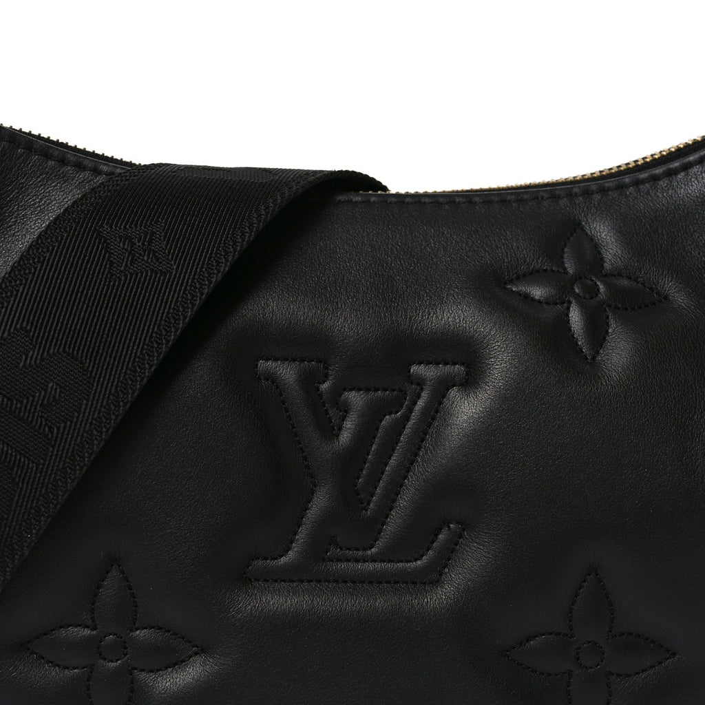 Louis Vuitton Calfskin Bubblegram Over The Moon Black