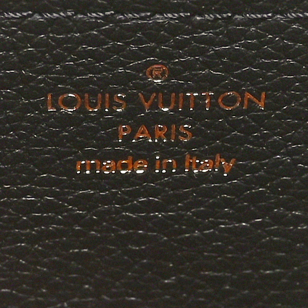 Louis Vuitton Calfskin Soft Twist Shoulder Bag Black