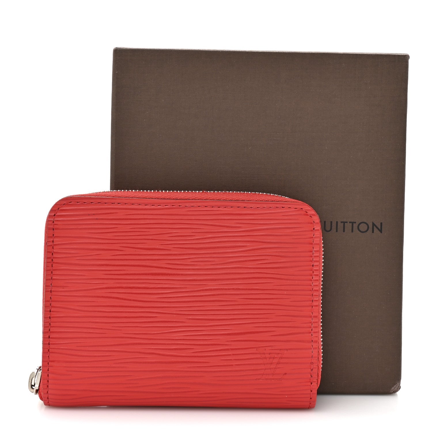 Louis Vuitton Epi Zippy Coin Purse Coquelicot