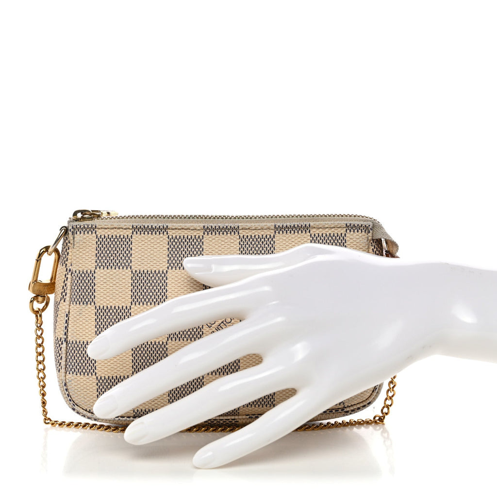 Louis Vuitton Damier Azur Mini Pochette Accessories