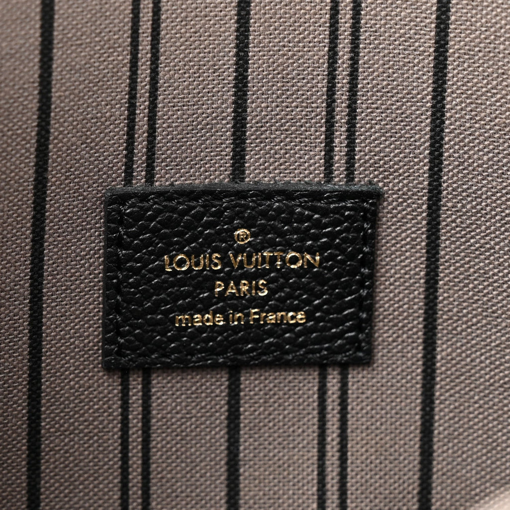 Louis Vuitton Empreinte Pochette Metis Black