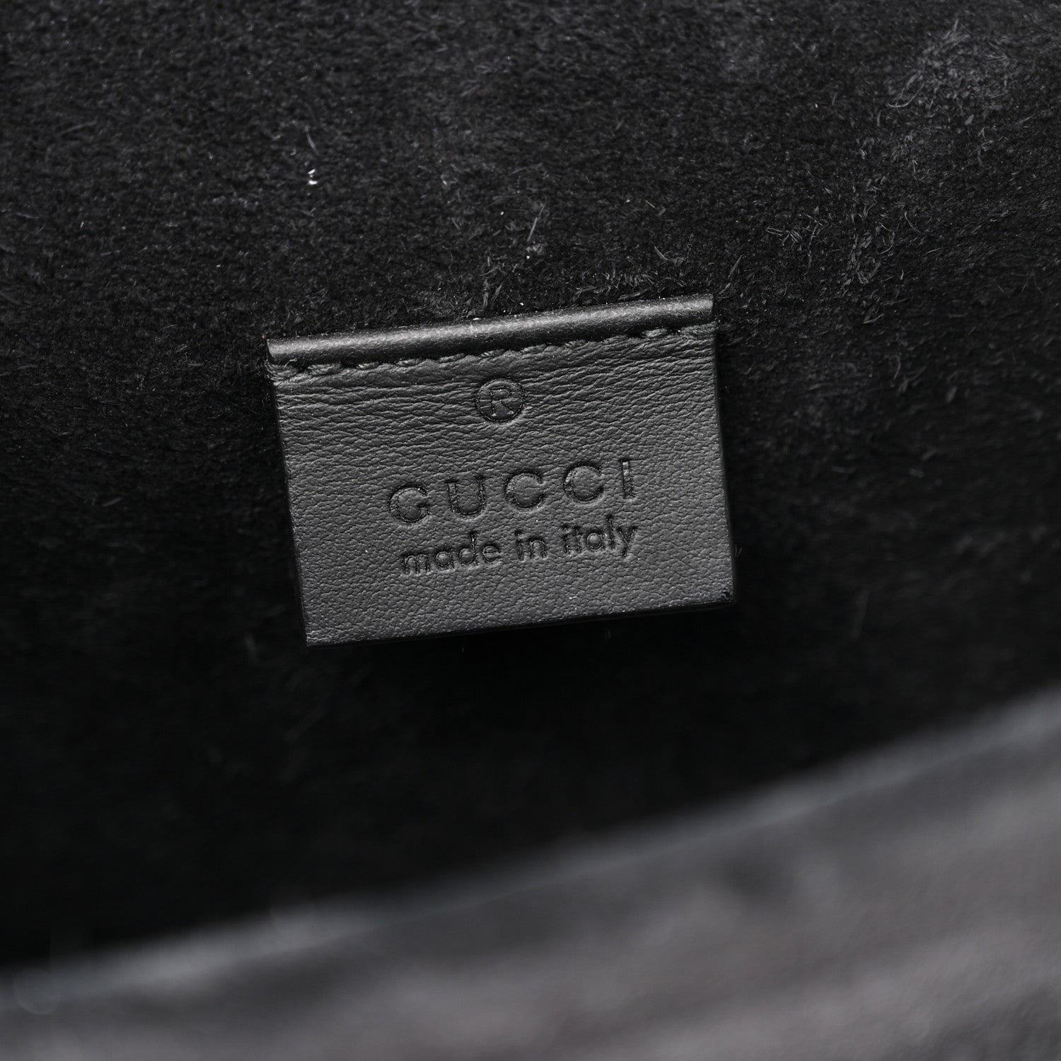 Gucci GG Supreme Monogram Mini Dionysus Shoulder Bag Black