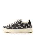 Louis Vuitton Denim Monogram Time Out Sneakers 39