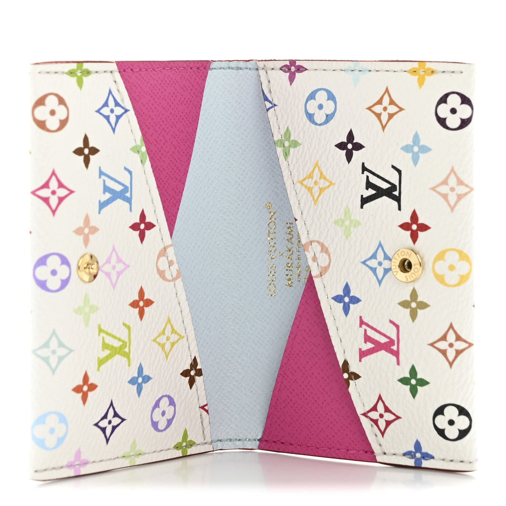 Louis Vuitton LV X TM Monogram Multicolor Slim Card Holder White