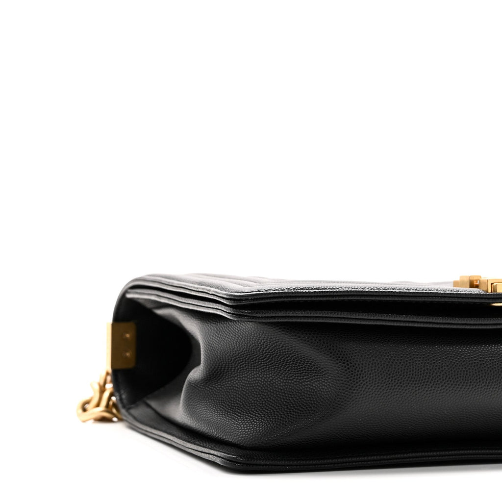 Chanel Caviar Quilted New Medium Boy Flap Black