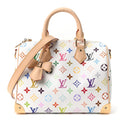 Louis Vuitton LV X TM Monogram Multicolor Speedy Bandouliere 25 White