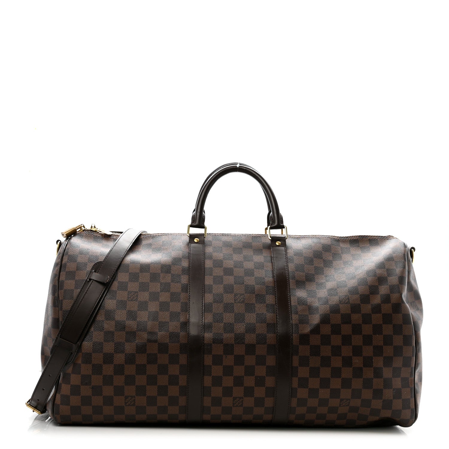 Louis Vuitton Damier Ebene Keepall Bandouliere 55