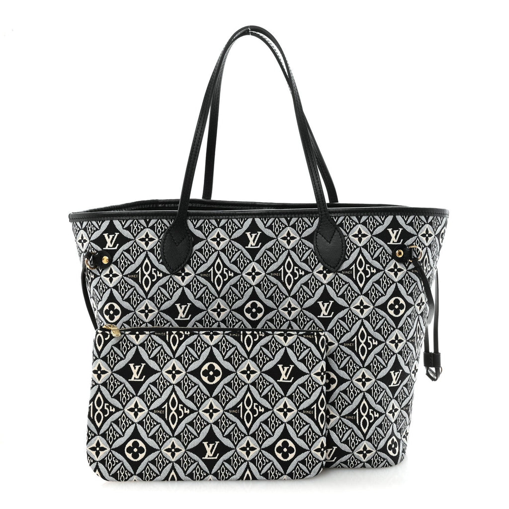 Louis Vuitton Jacquard Since 1854 Neverfull MM Grey