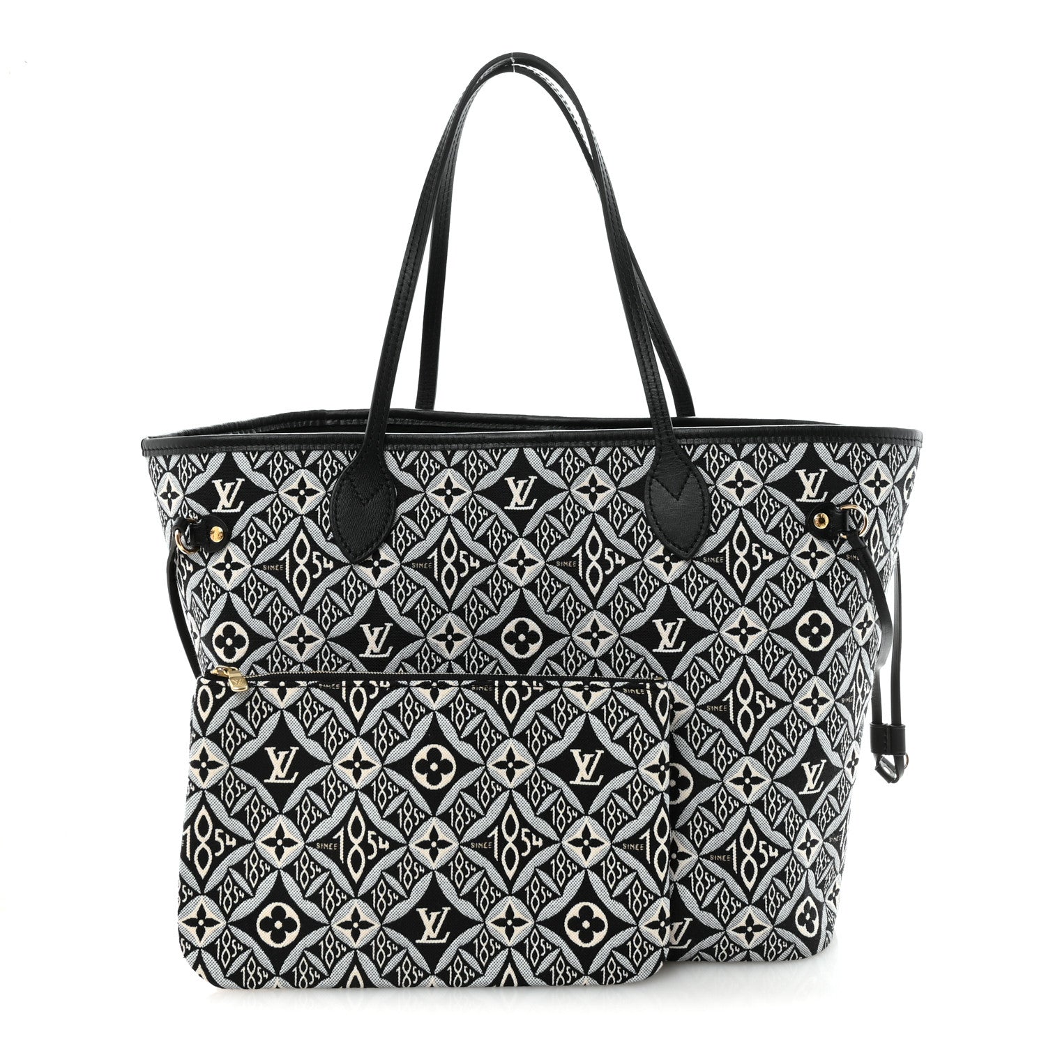 Louis Vuitton Jacquard Since 1854 Neverfull MM Grey