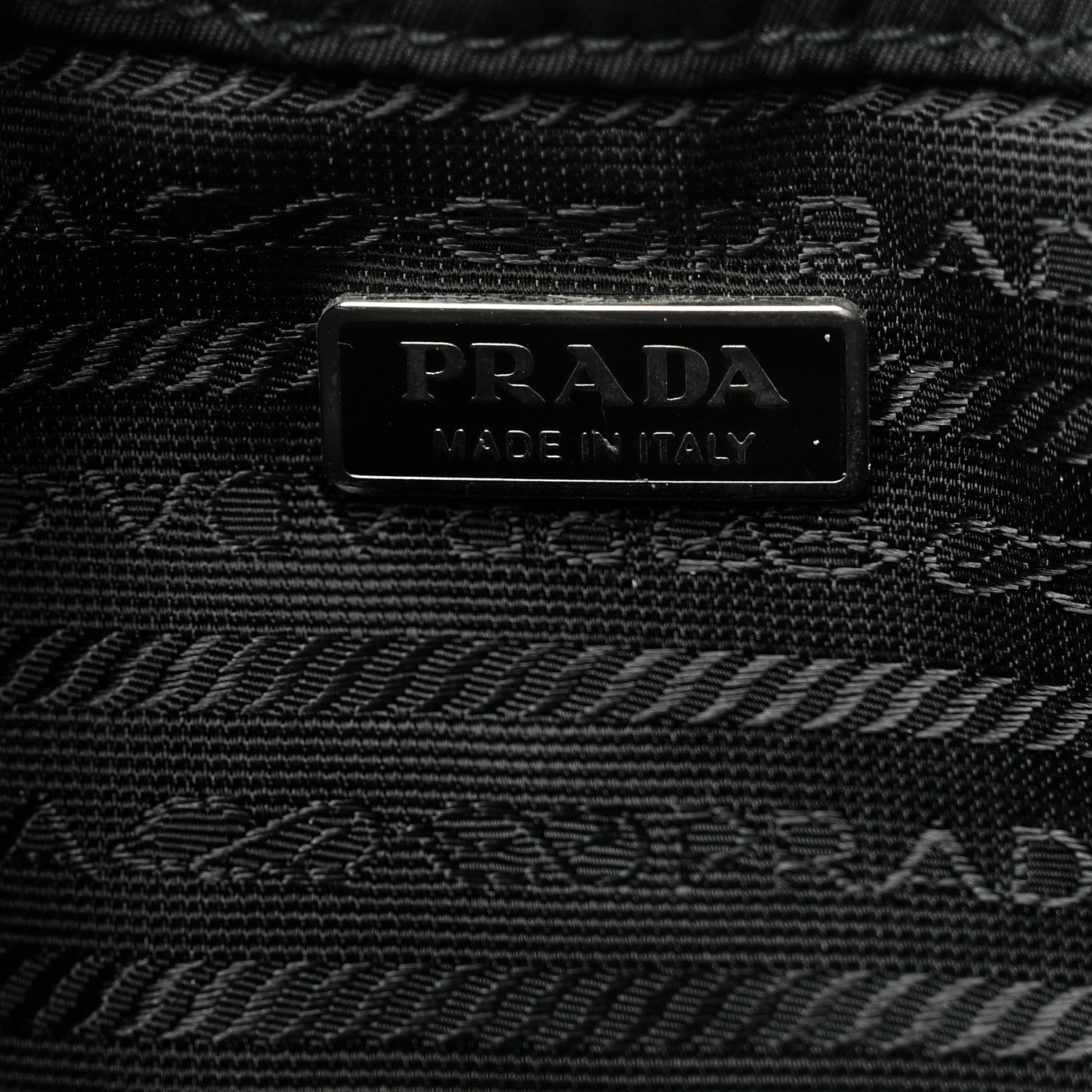 Prada Tessuto Nylon Quilted Drawstring Bucket Bag Black