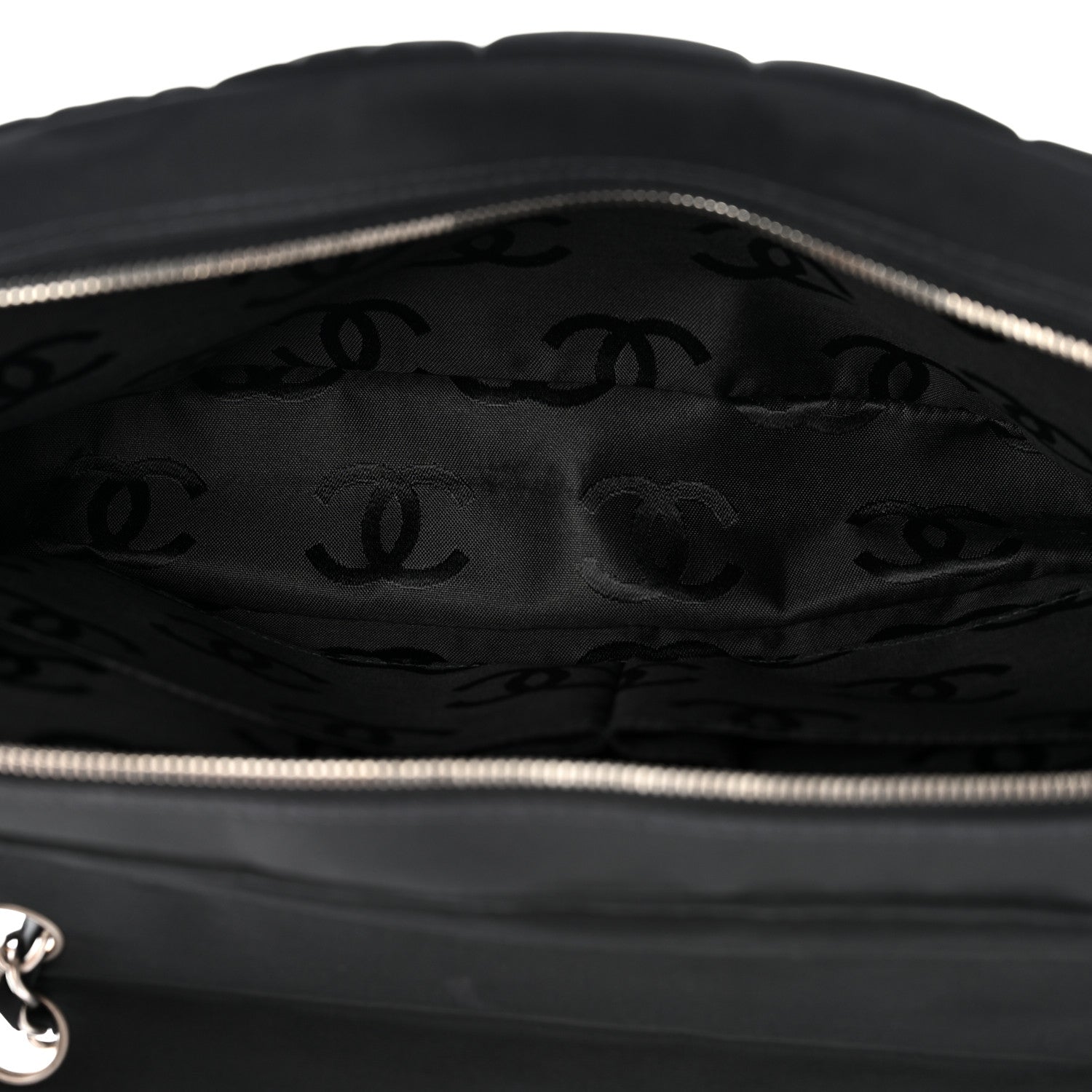 Chanel Nylon Square Quilted Flap Black