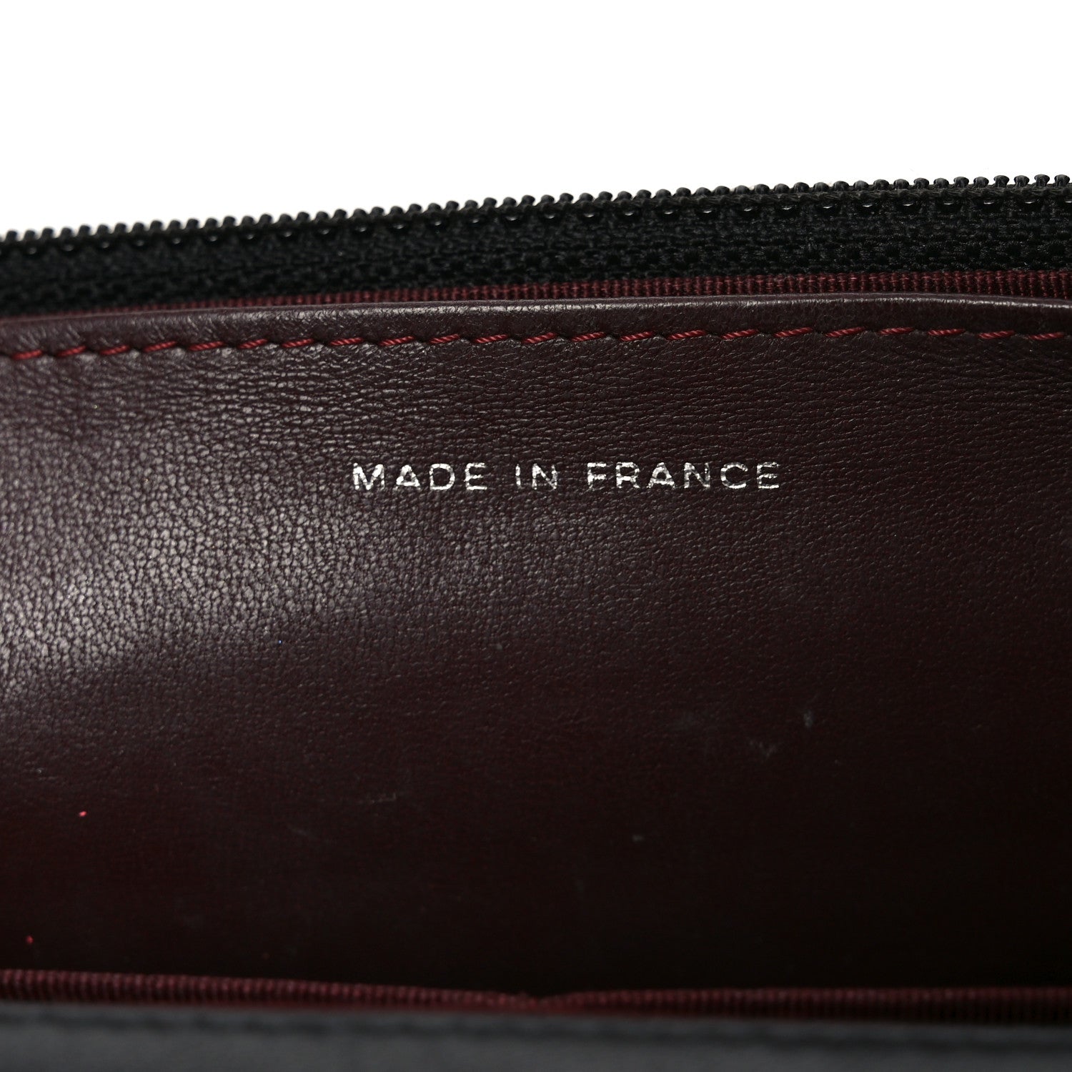 Chanel Lambskin Quilted Wallet On Chain WOC Black